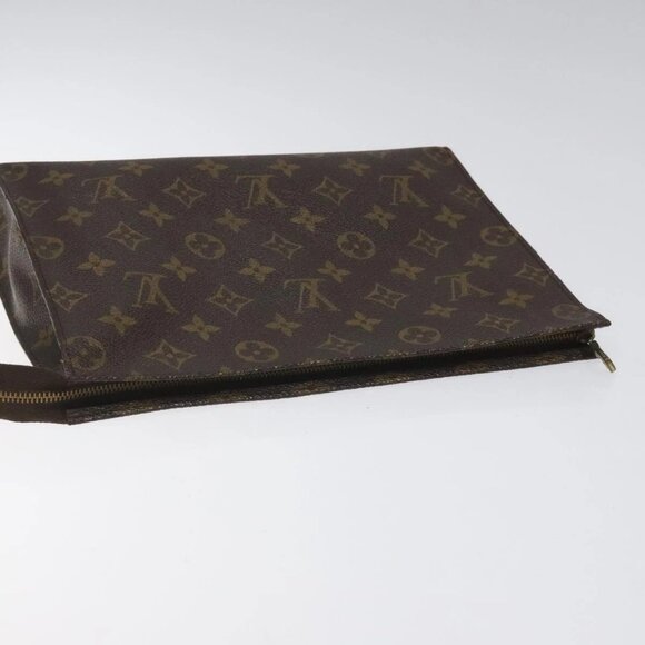 LOUIS VUITTON Monogram Poche Toilette 26 Pouch M47542 LV Auth EC669 - Picture 9 of 14